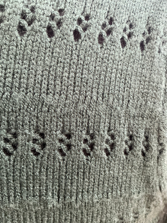 HOLIDAY EVERGREEN BOW SWEATER