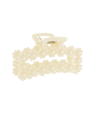 FLORAL HAIR CLAW CLIP