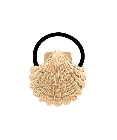 SHELL HAIR PONY TAIL HOLDER