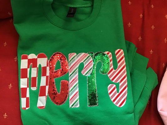 MERRY/JOLLY SWEATSHIRTS