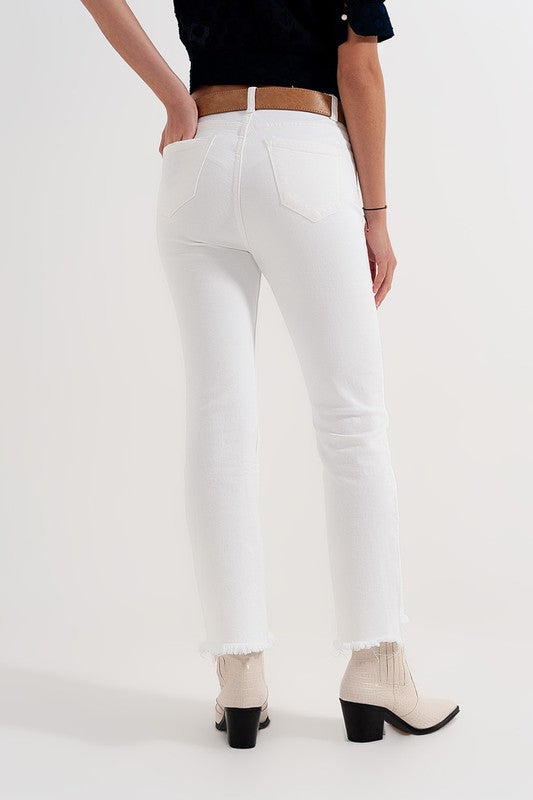CROPPED FLARE JEANS