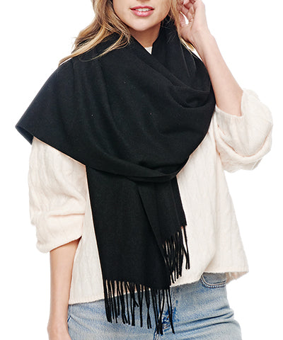 CASHMERE BLEND OBLONG SCARF