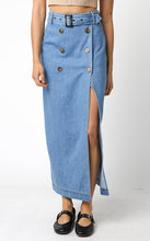 SAILOR BUTTON DOWN SKIRT