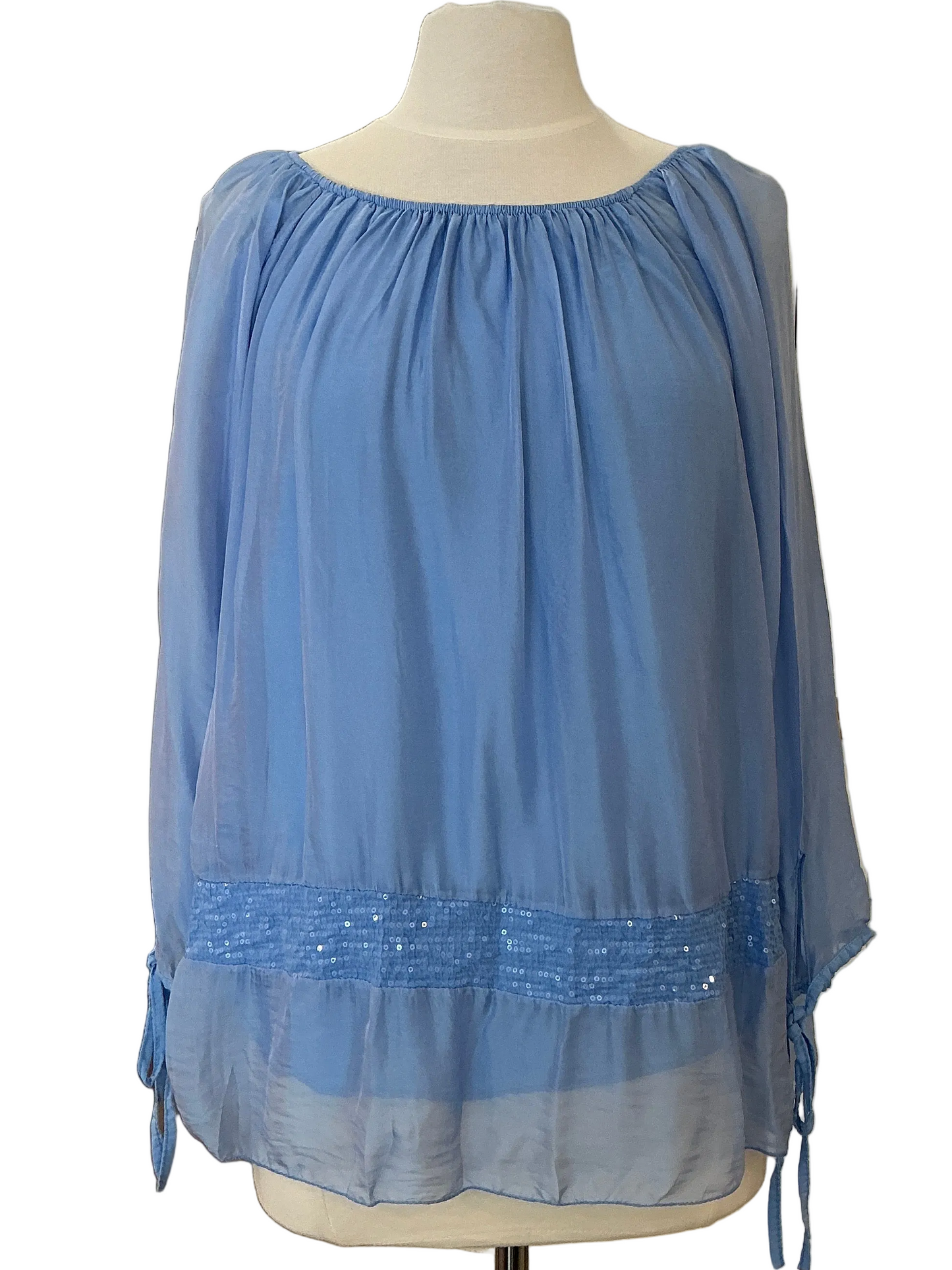 SIENA TIE SLEEVE TOP