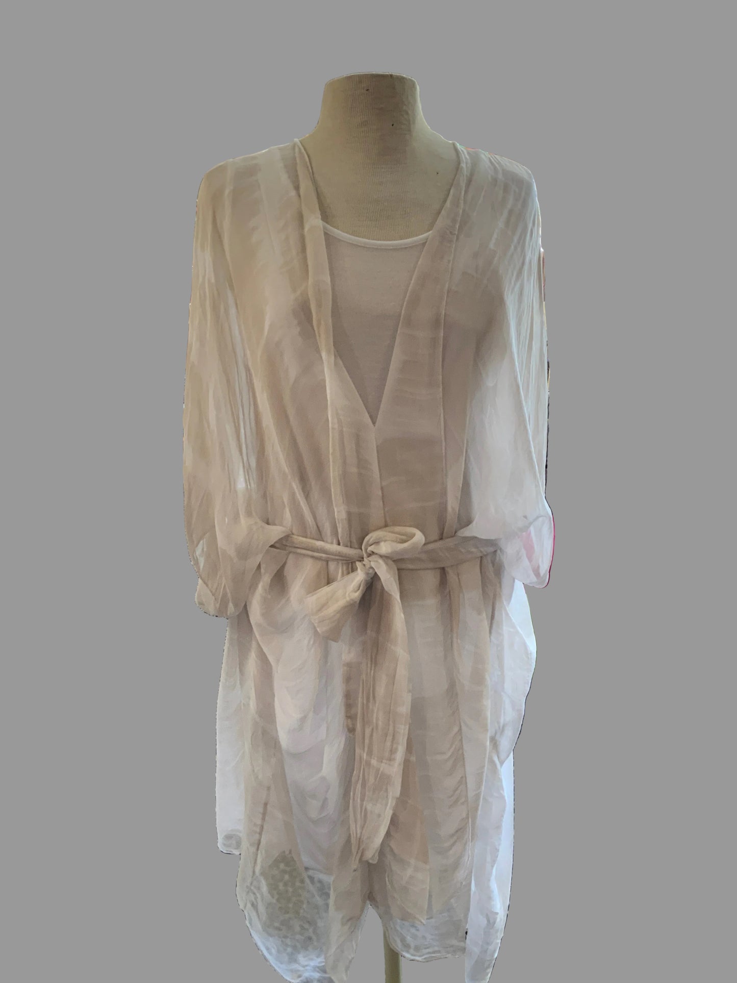 TRIMITI SILK DRESS