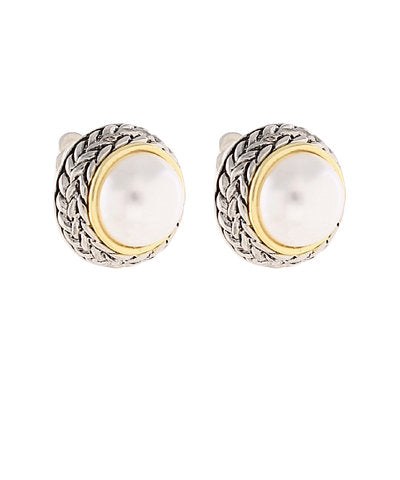 STELLA DOME CLIP EARRINGS