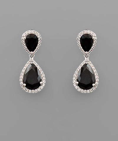 2 TEAR DROP EARRINGS