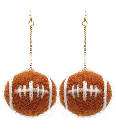 FUZZY EARRINGS