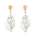 CONCH DROP EARRINGS