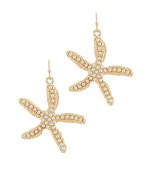 STARFISH PEARL EARRINGS