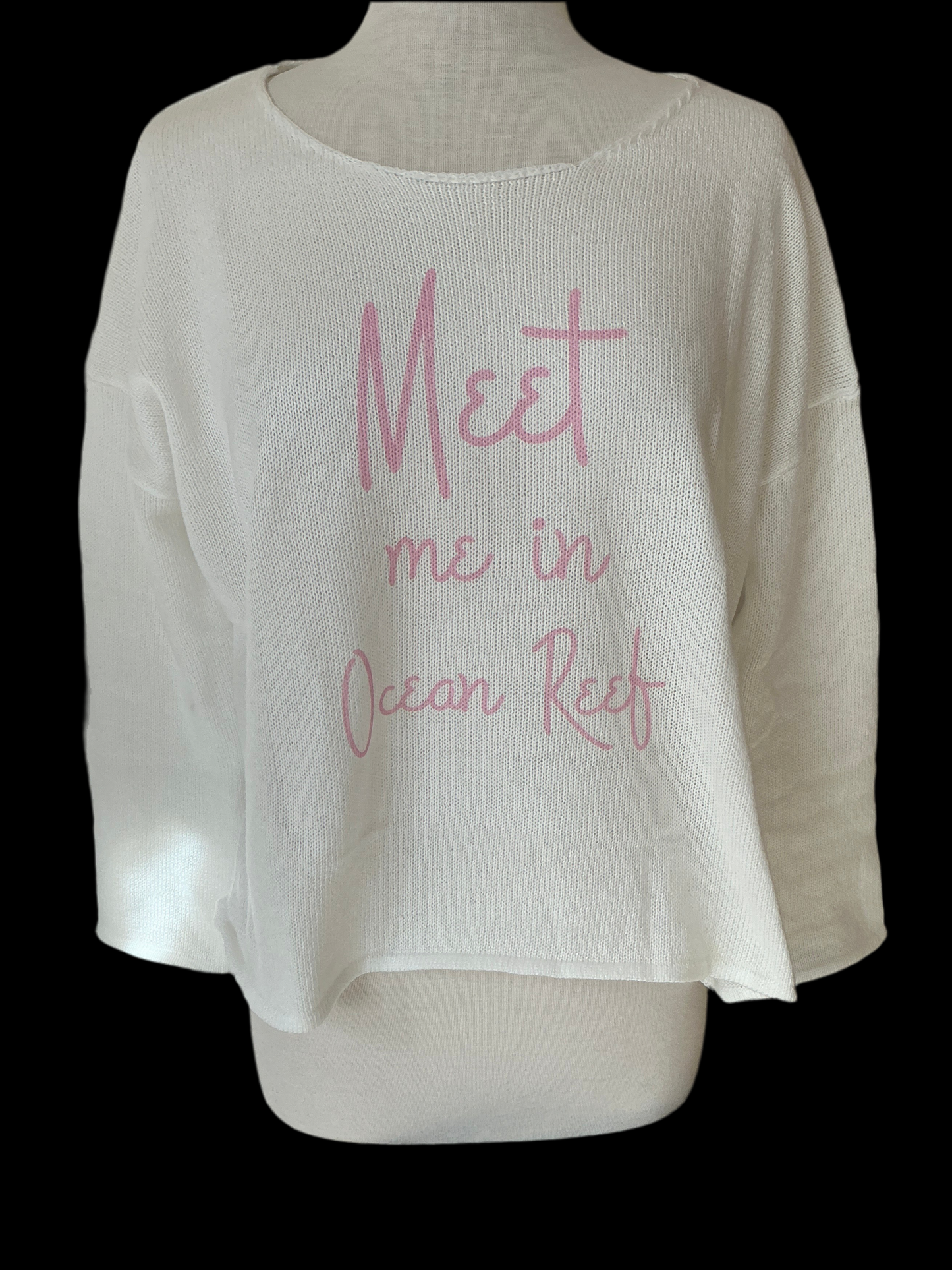 MEET ME IN OCEAN REEF SWEATER