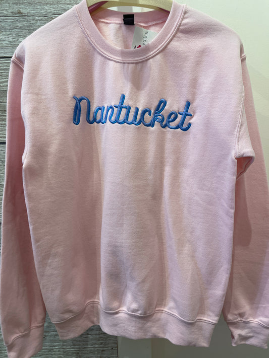 Nantucket Shadow Print Custom Sweatshirt