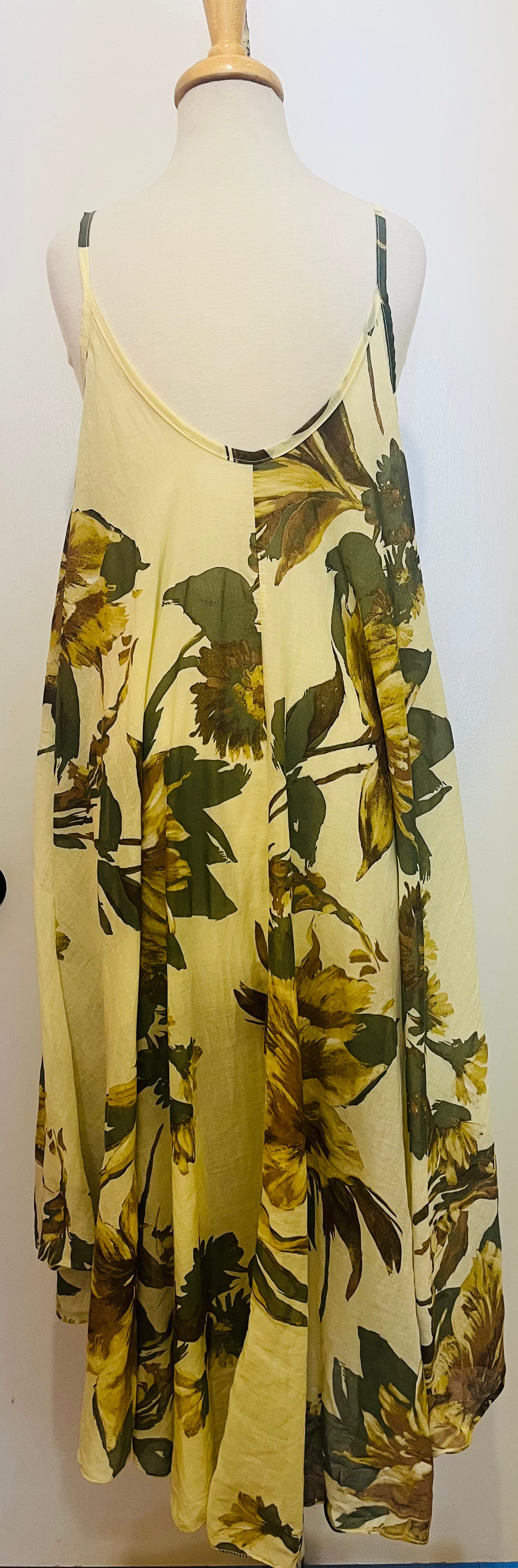 VANILLA BEAN COMBO TOP AND DRESS OVERLAY