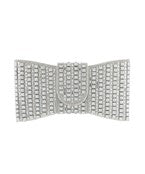 PAVE BOW CLUTCH BAG