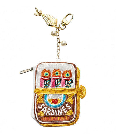 SARDINES COIN POUCH & KEYCHAIN