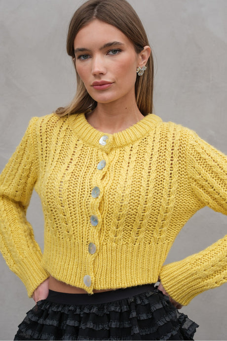HAZEY SWEATER CARDIGAN