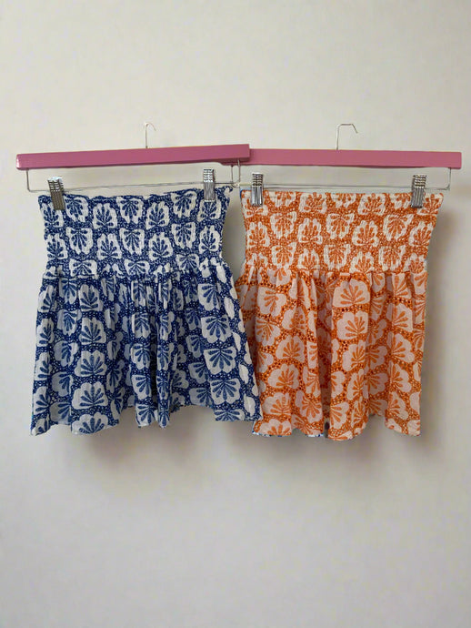 JULIE RETRO EYELET MINI SKIRT