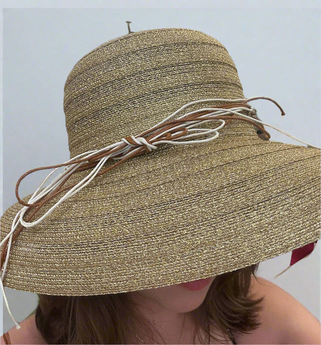 ELEGANZA STRAW  SUNHAT
