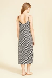 HONEYCOMB TEXTURED TANK DRESS
