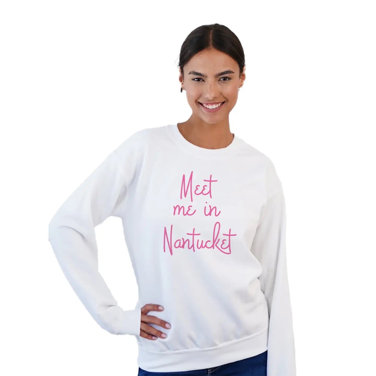NANTUCKET SWEATSHIRT "MEET ME"