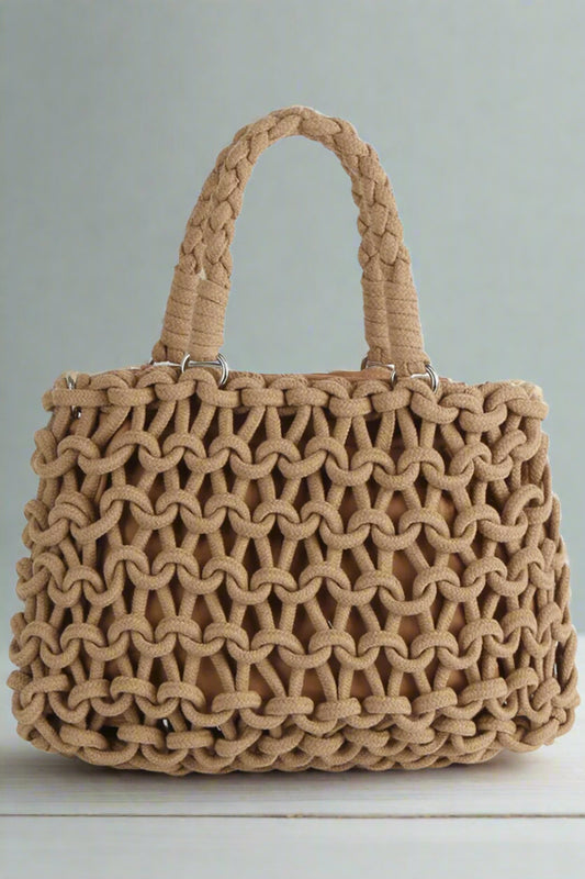 KNOT ONLY MACRAME HANDBAG