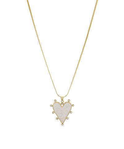 HEART DROP NECKLACE