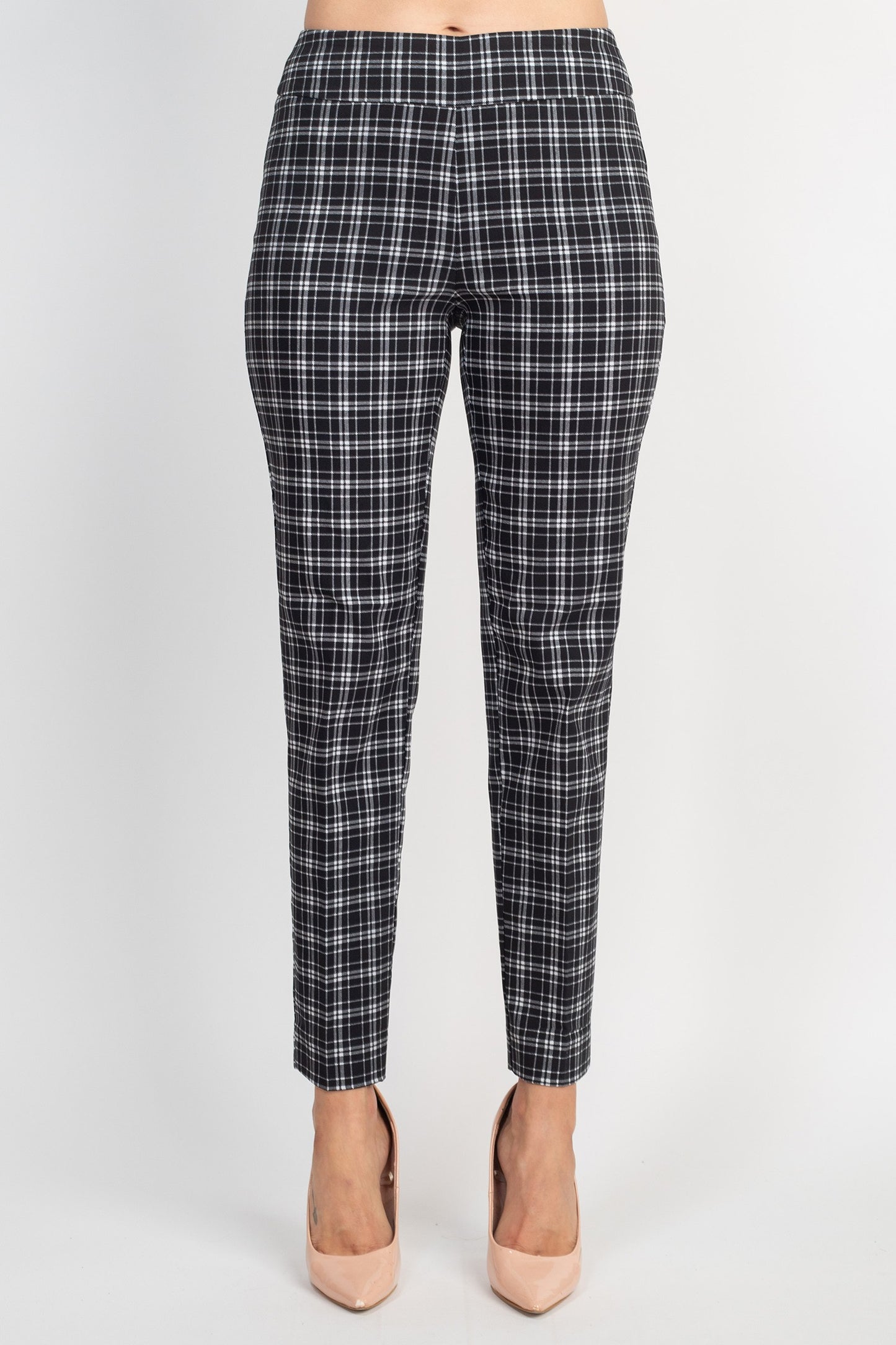 PLAID CHECKED PANTS