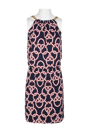 ELASTIC WAIST REVERSIBLE DRESS