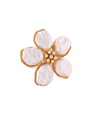 FLOWER PEARL RING