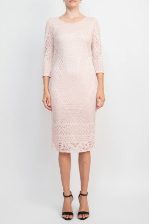 MALANDRINO BURNOUT DRESS
