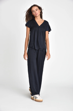 PLEATED FLUTTER TOP