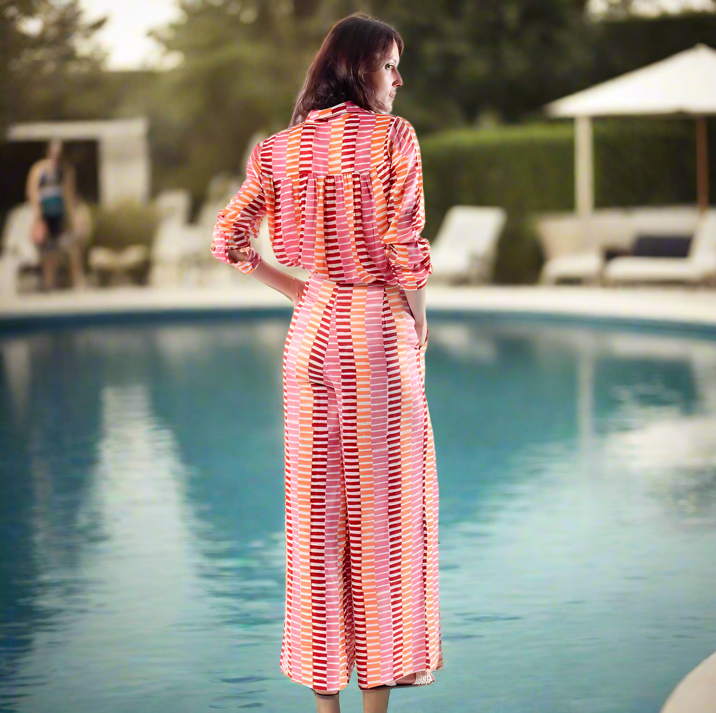 SUNSET BLOUSE & PANTS