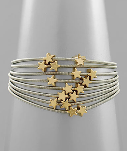 STAR STRUCK GUITAR STRING BRACELETS