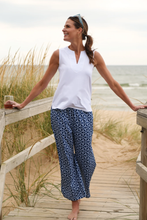 JANE NAVY FLAGS PANTS
