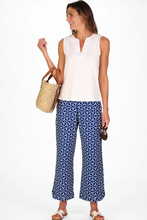 JANE NAVY FLAGS PANTS