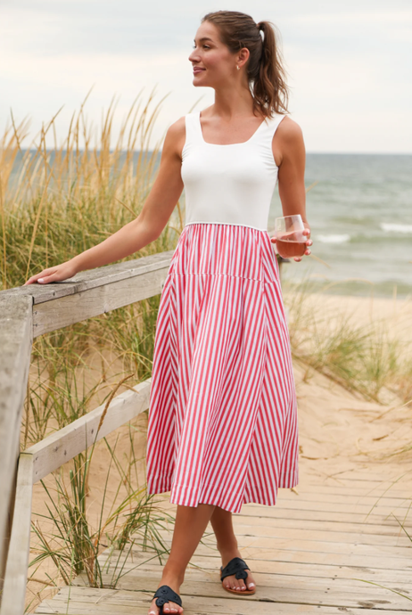 JAYDAN STRIPED DRESS