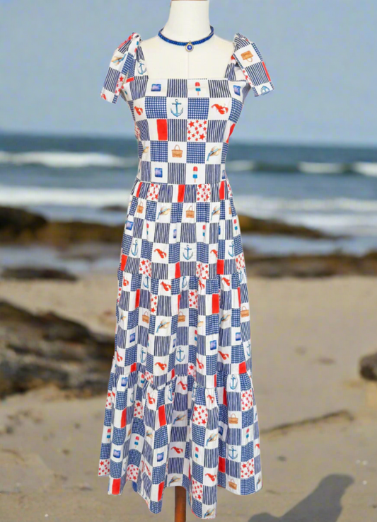 AMERICANA GREYSEN DRESS