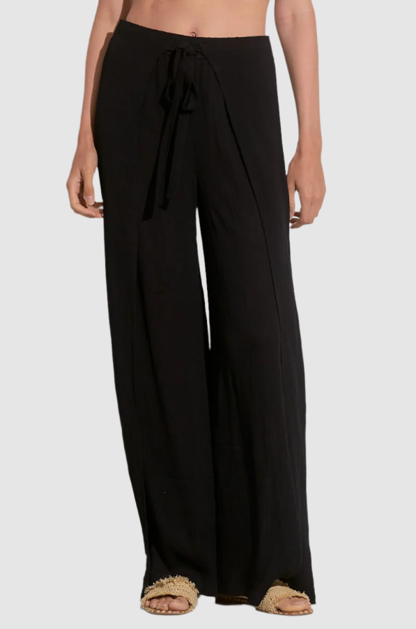 JULIA'S WIDE LEG WRAP PANTS