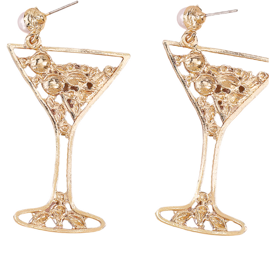 SPRINKLE MARTINI EARRINGS