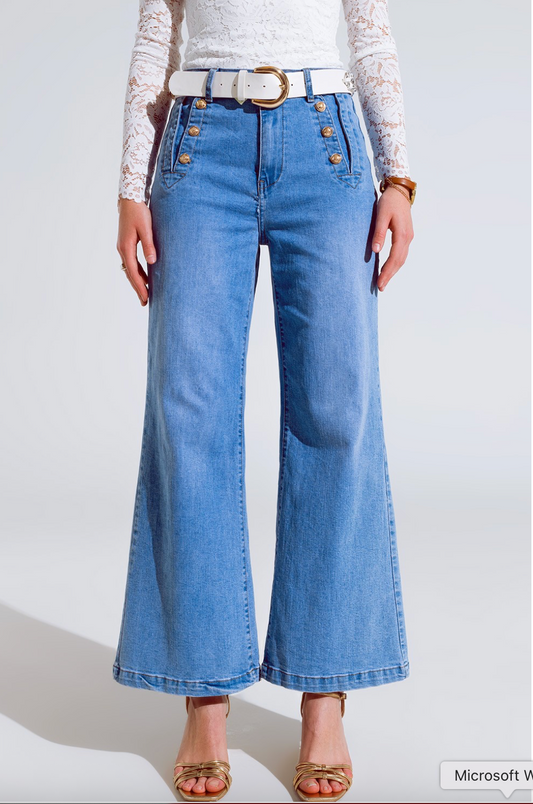 FLARED MARINA JEANS