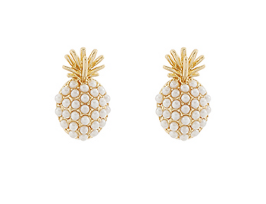 PINEAPPLE PEARL EARRINGS