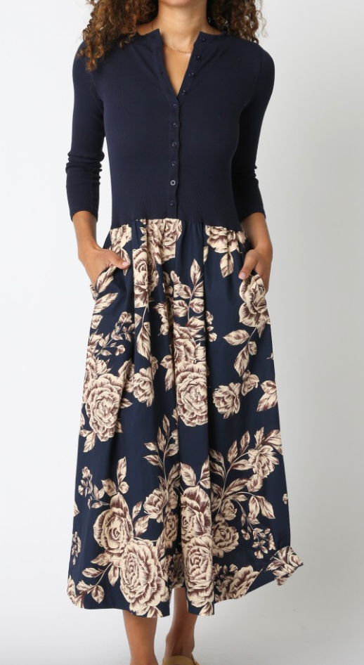 LUCY FLORAL MAXI DRESS