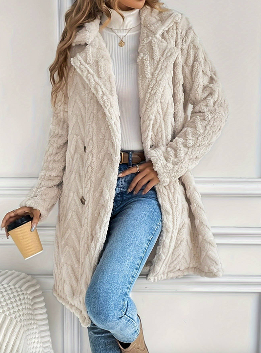 PLUSH SWEATER COAT