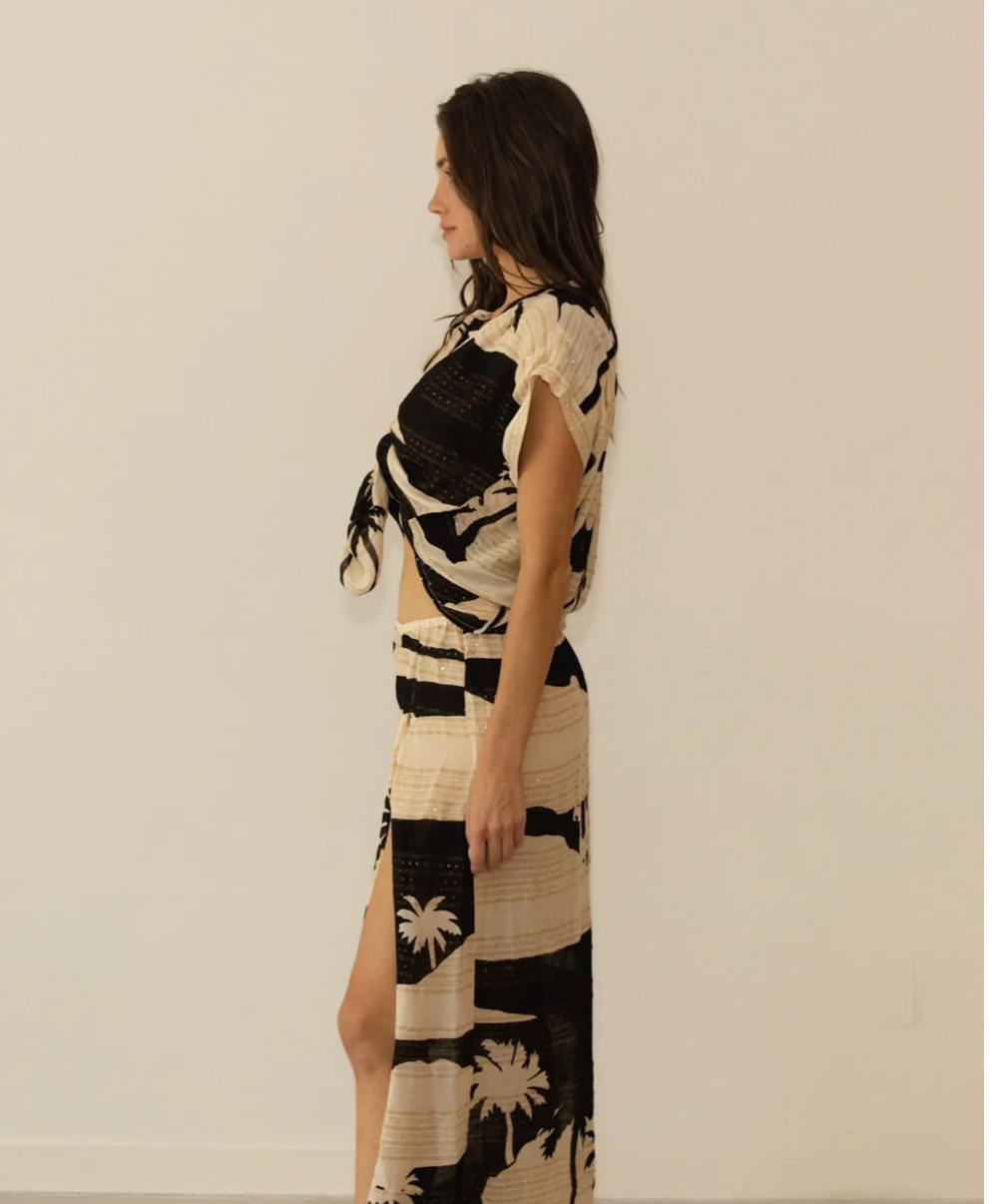 MARRAKESH PALM SARONG