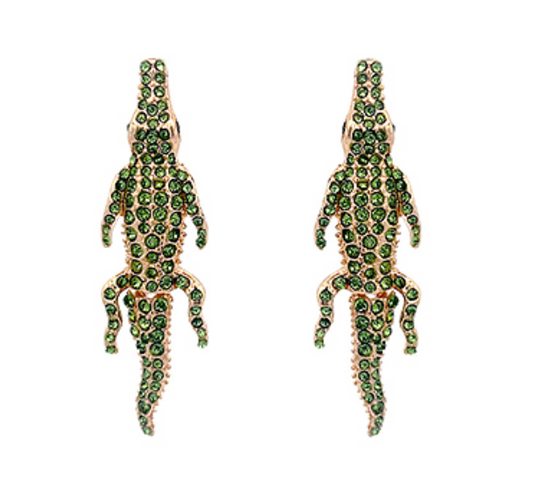 CROCODILE EARRINGS