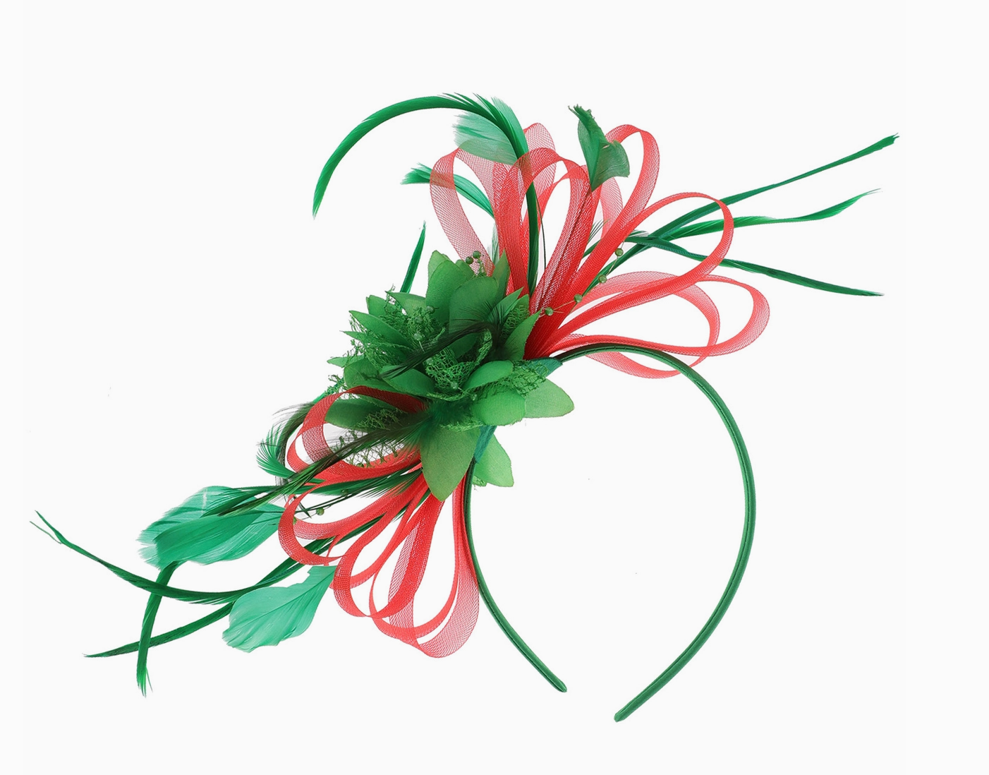 FLORAL FASCINATOR HEADBAND