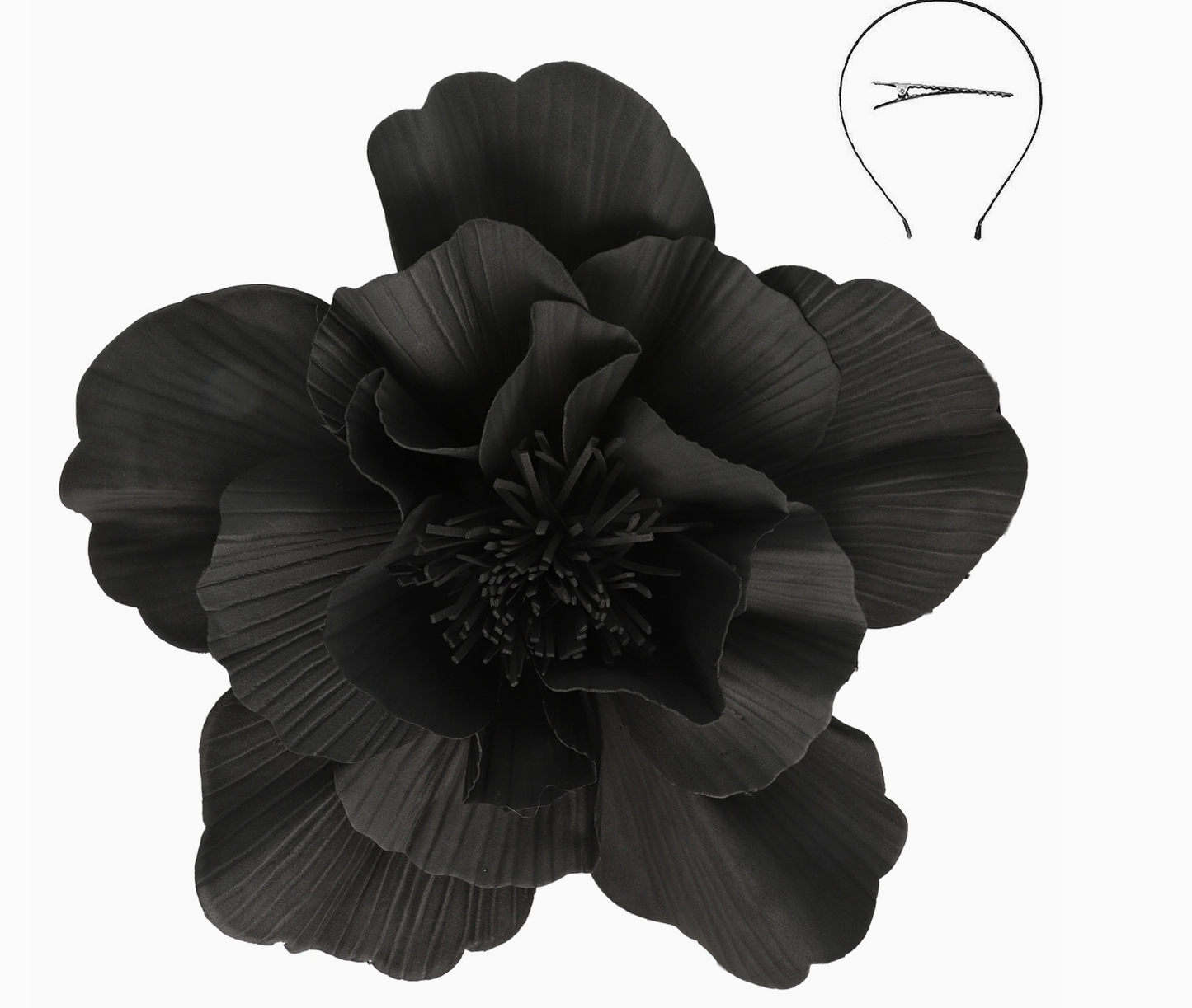 LIGHTWEIGHT FLOWER FASCINATOR
