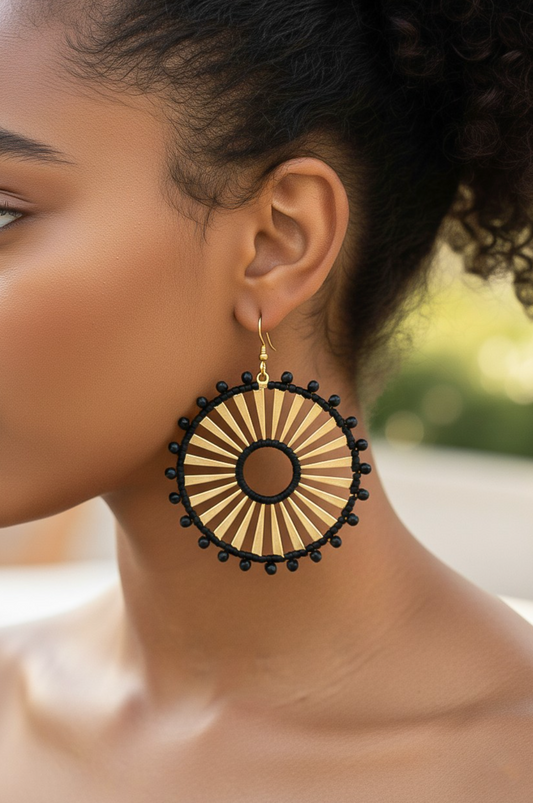 PINWHEEL EARRINGS