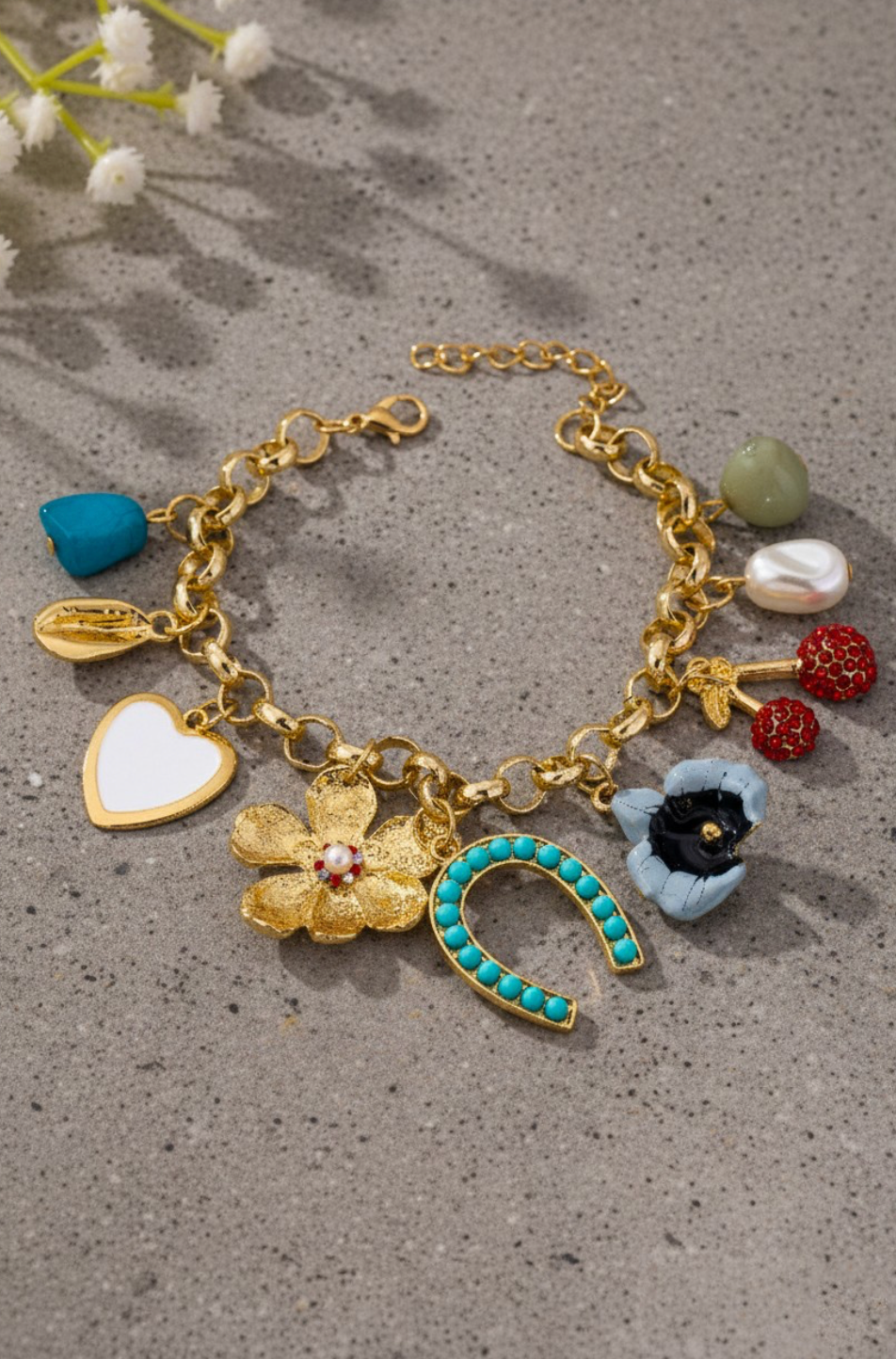 GET LUCKY CHARM BRACELET