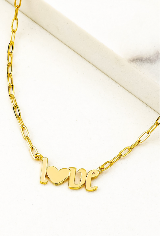 LOVE PENDANT NECKLACE